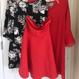 3 MED DRESSES